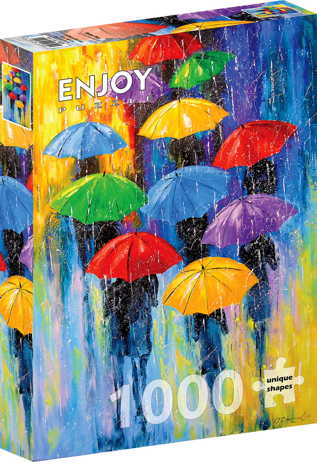 1000 Pieces Jigsaw Puzzle - Rainy Day