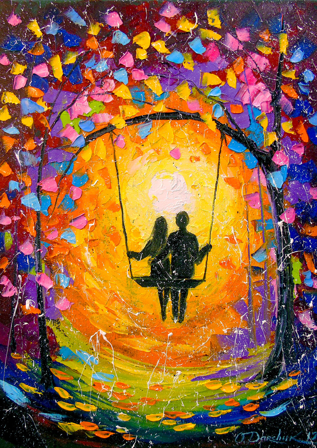 1000 Pieces Jigsaw Puzzle - Romantic Love (1835)