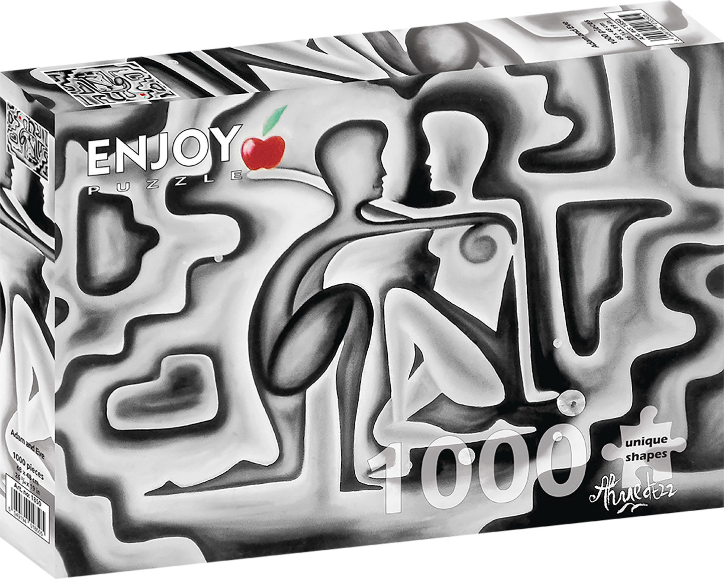 1000 Pieces Jigsaw Puzzle - Adam and Eve