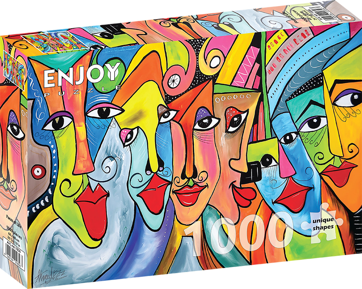 1000 Pieces Jigsaw Puzzle - Faces of Life
