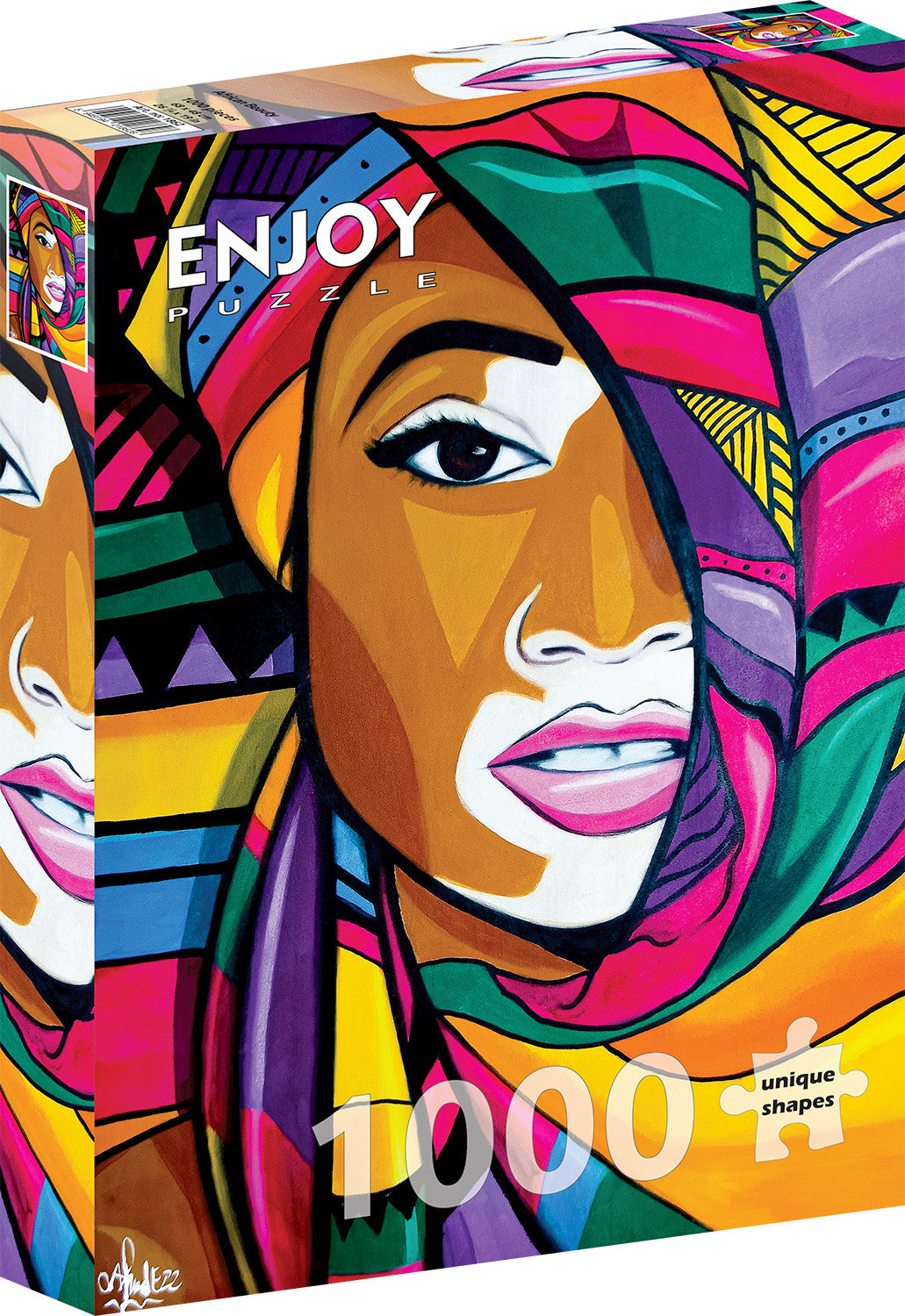 1000 Pieces Jigsaw Puzzle - African Beauty