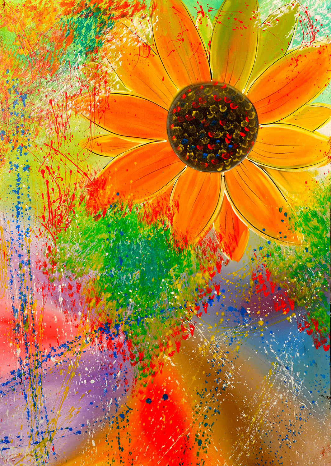1000 Pieces Jigsaw Puzzle - Sunflower (1868)