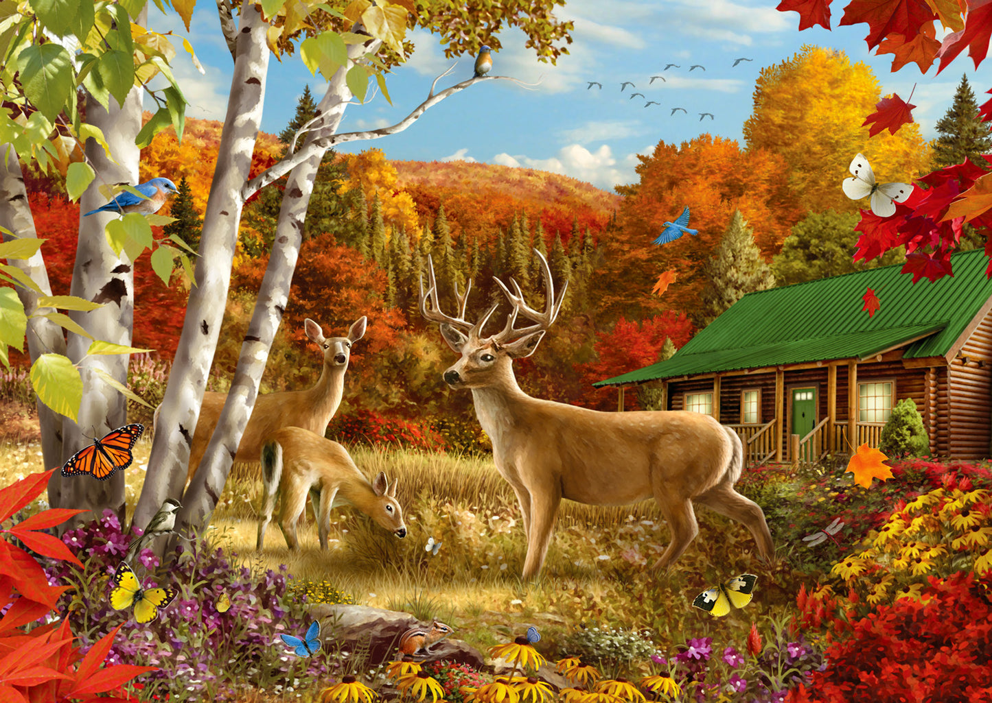 1000 Pieces Jigsaw Puzzle - Somewhere in a Field (1886)