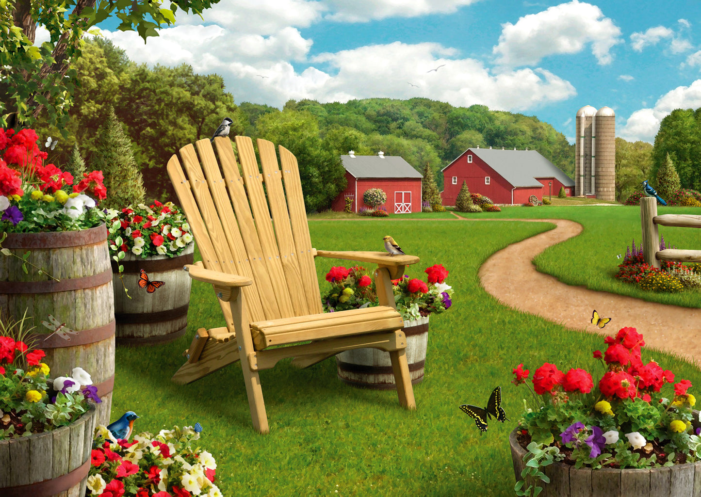 1000 Pieces Jigsaw Puzzle - This Lovely Morning (1892)