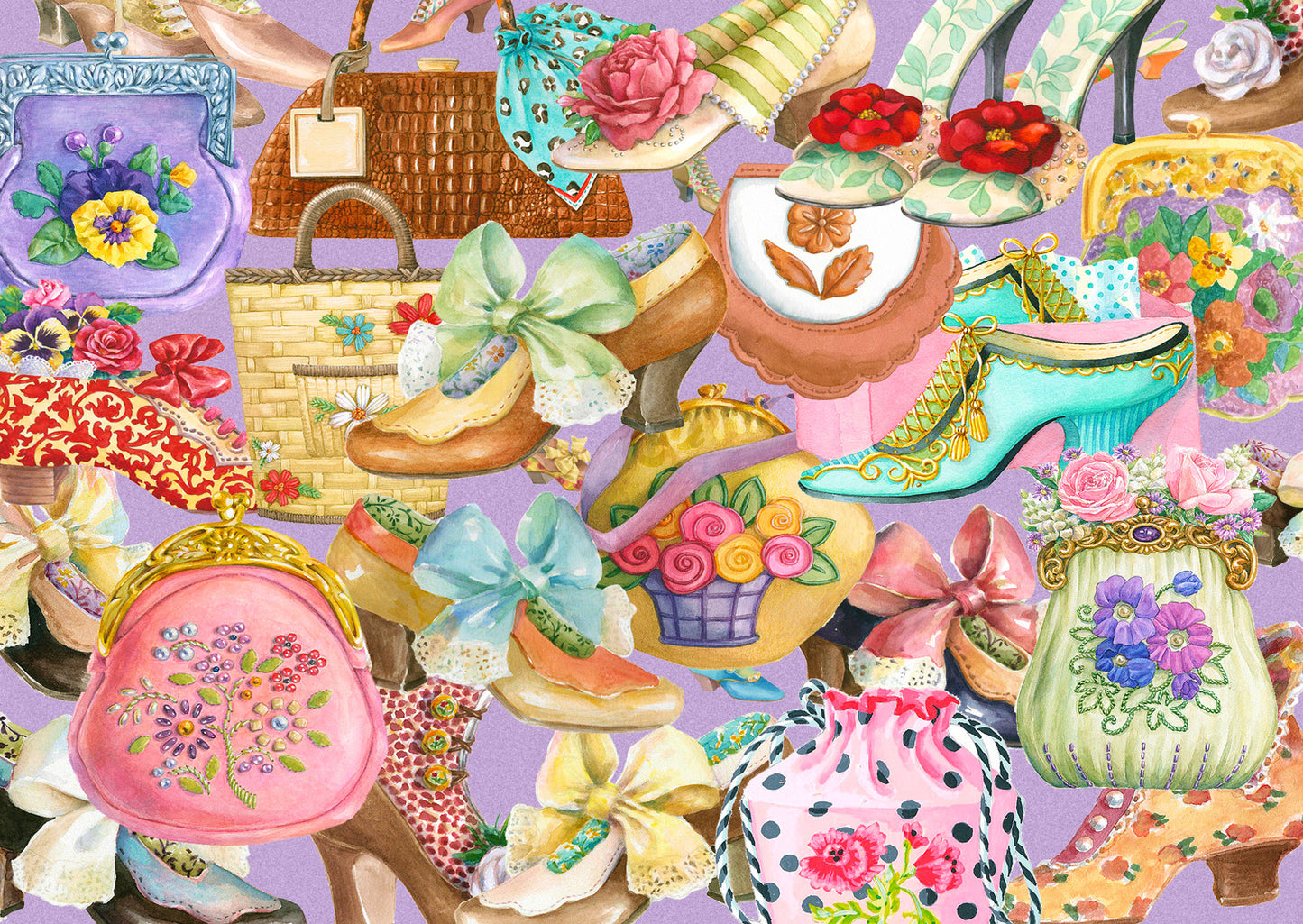 1000 Pieces Jigsaw Puzzle - Fashion Accessories (1901)