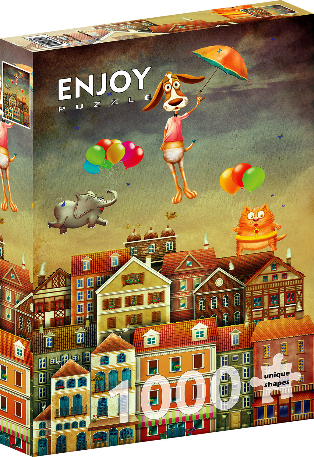 1000 Pieces Jigsaw Puzzle - Above the City