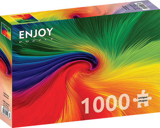 1000 Pieces Jigsaw Puzzle - Spinning Rainbow