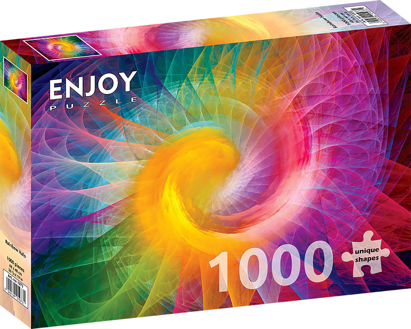 1000 Pieces Jigsaw Puzzle - Rainbow Halo