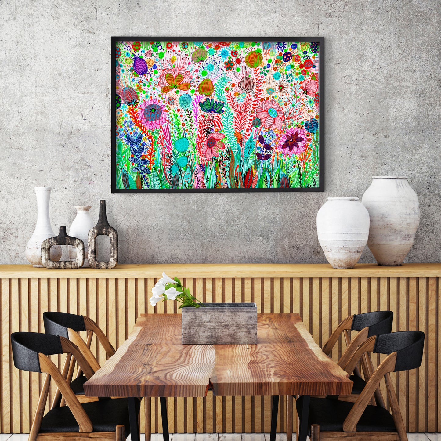 1000 Pieces Jigsaw Puzzle - Blooming Wilderness (2004)