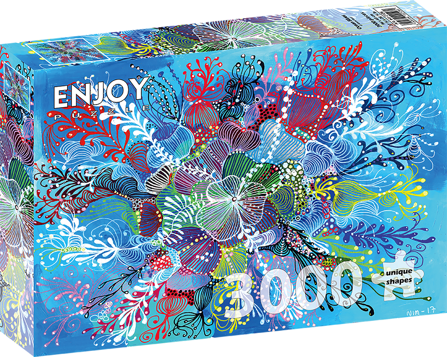 3000 Pieces Jigsaw Puzzle - Ocean Blues (2126)