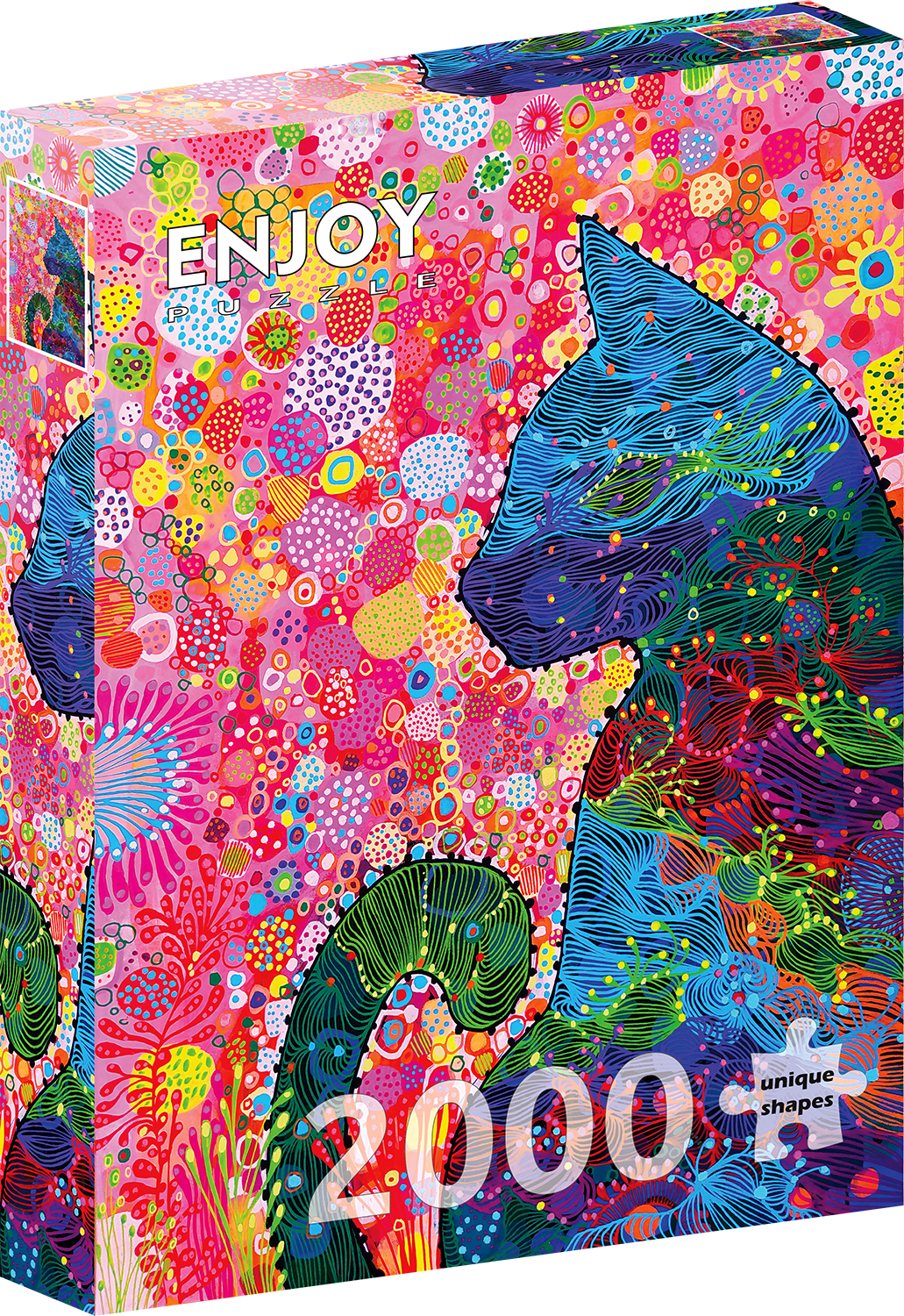 2000 Pieces Jigsaw Puzzle - Wandering Cat (2127)