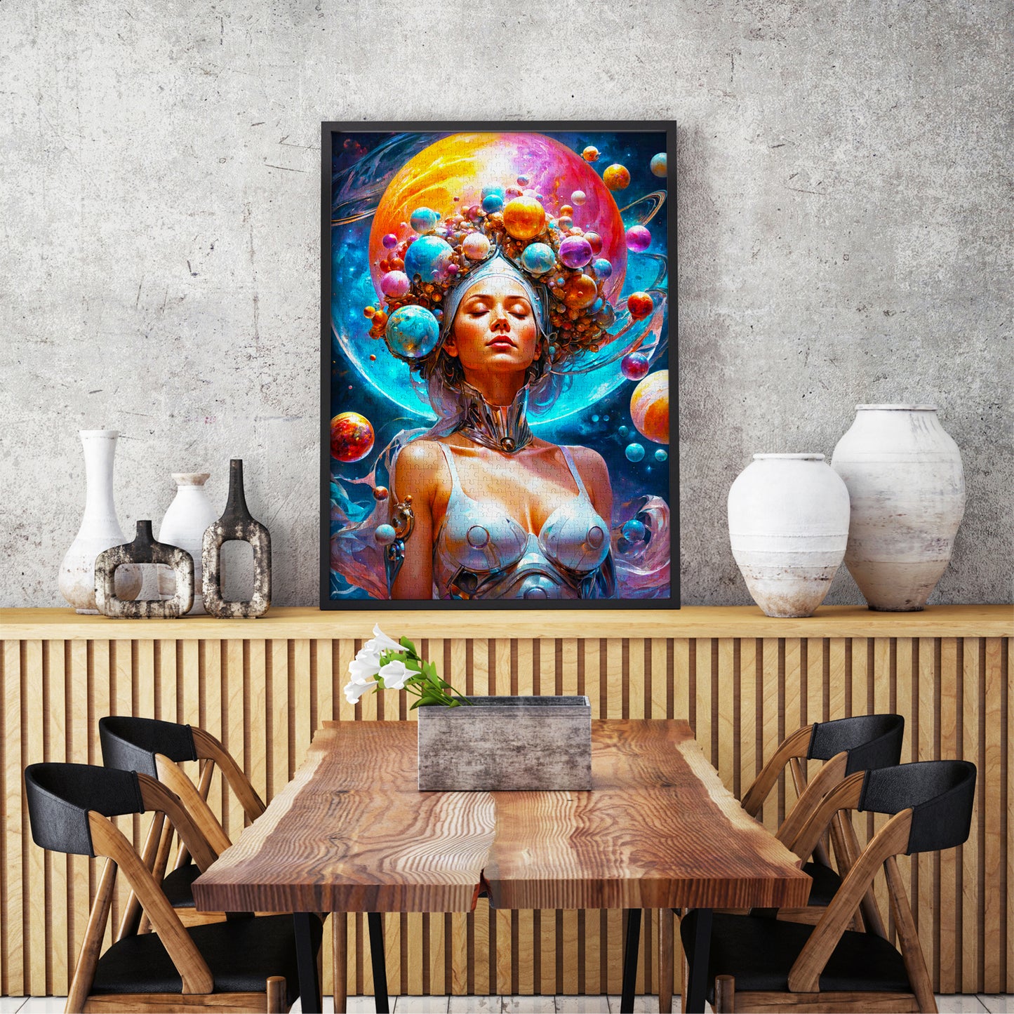 1000 Pieces Jigsaw Puzzle - Cosmic Godess (2142)