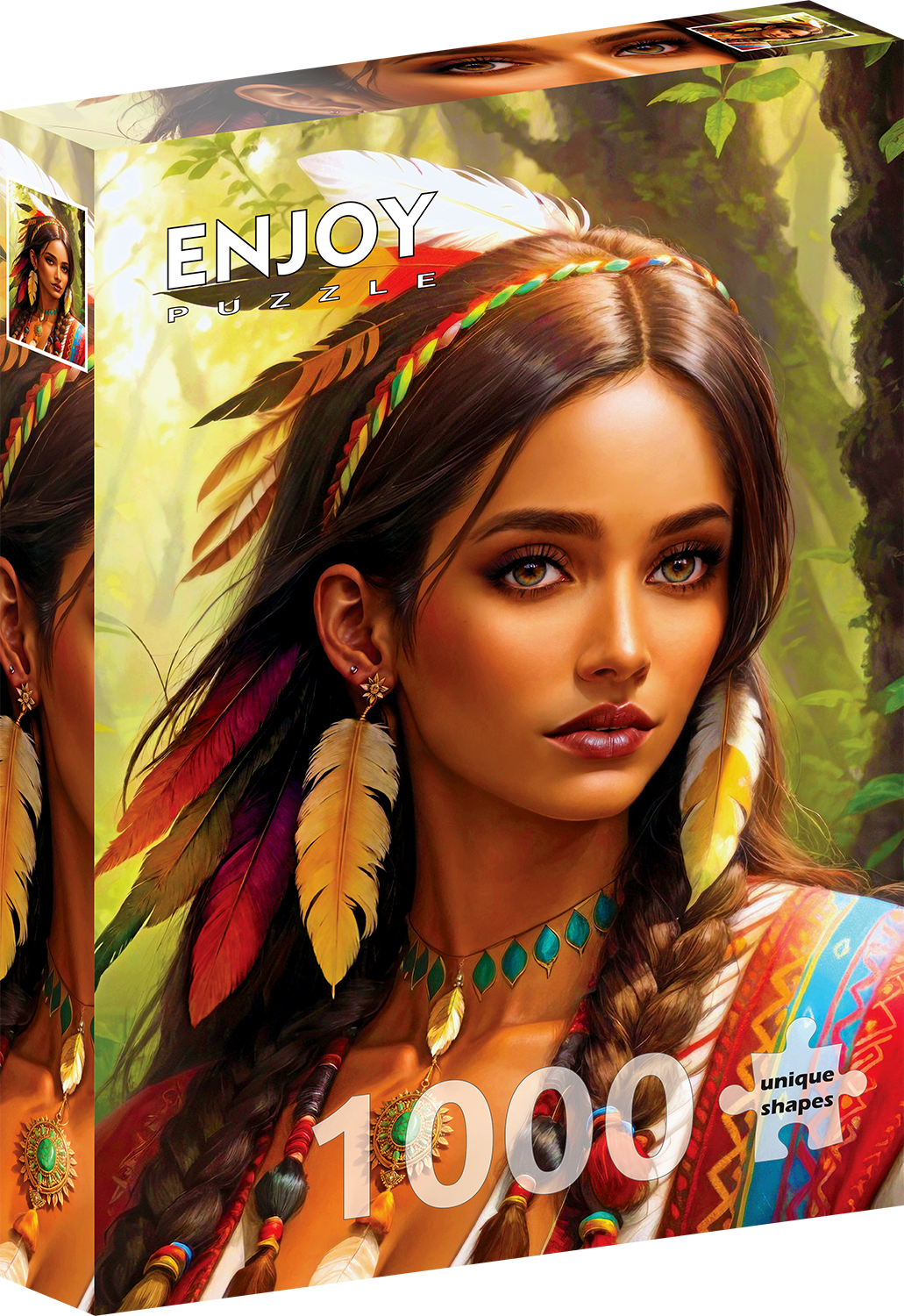 1000 Pieces Jigsaw Puzzle - The Native (2144)