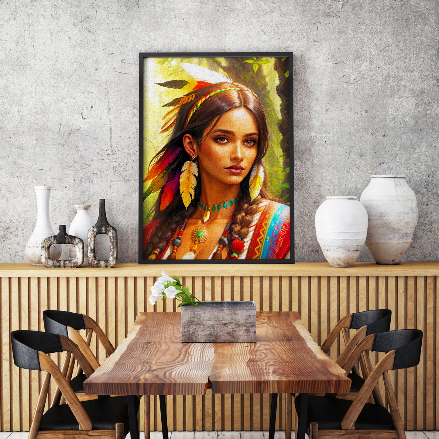 1000 Pieces Jigsaw Puzzle - The Native (2144)