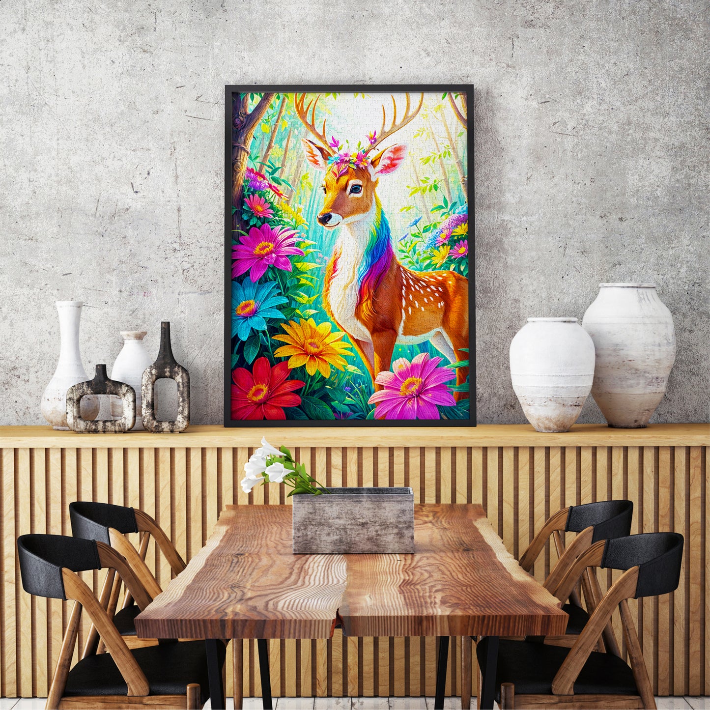 1000 Pieces Jigsaw Puzzle - Magical Deer (2155)