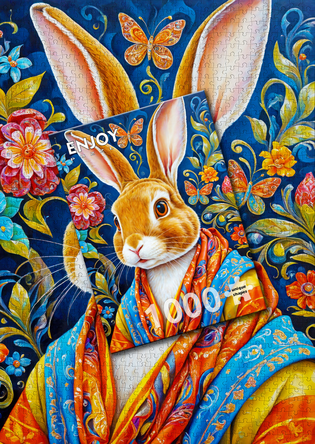1000 Pieces Jigsaw Puzzle - Cool Rabbit (2156)