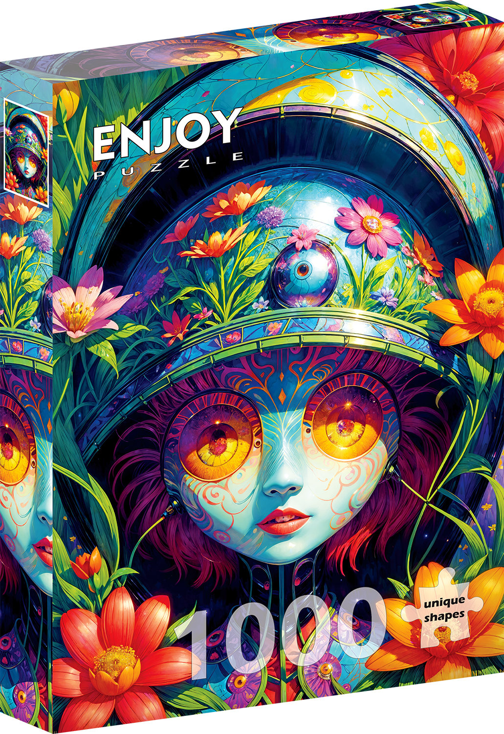 1000 Pieces Jigsaw Puzzle - Floral Warrior (2157)