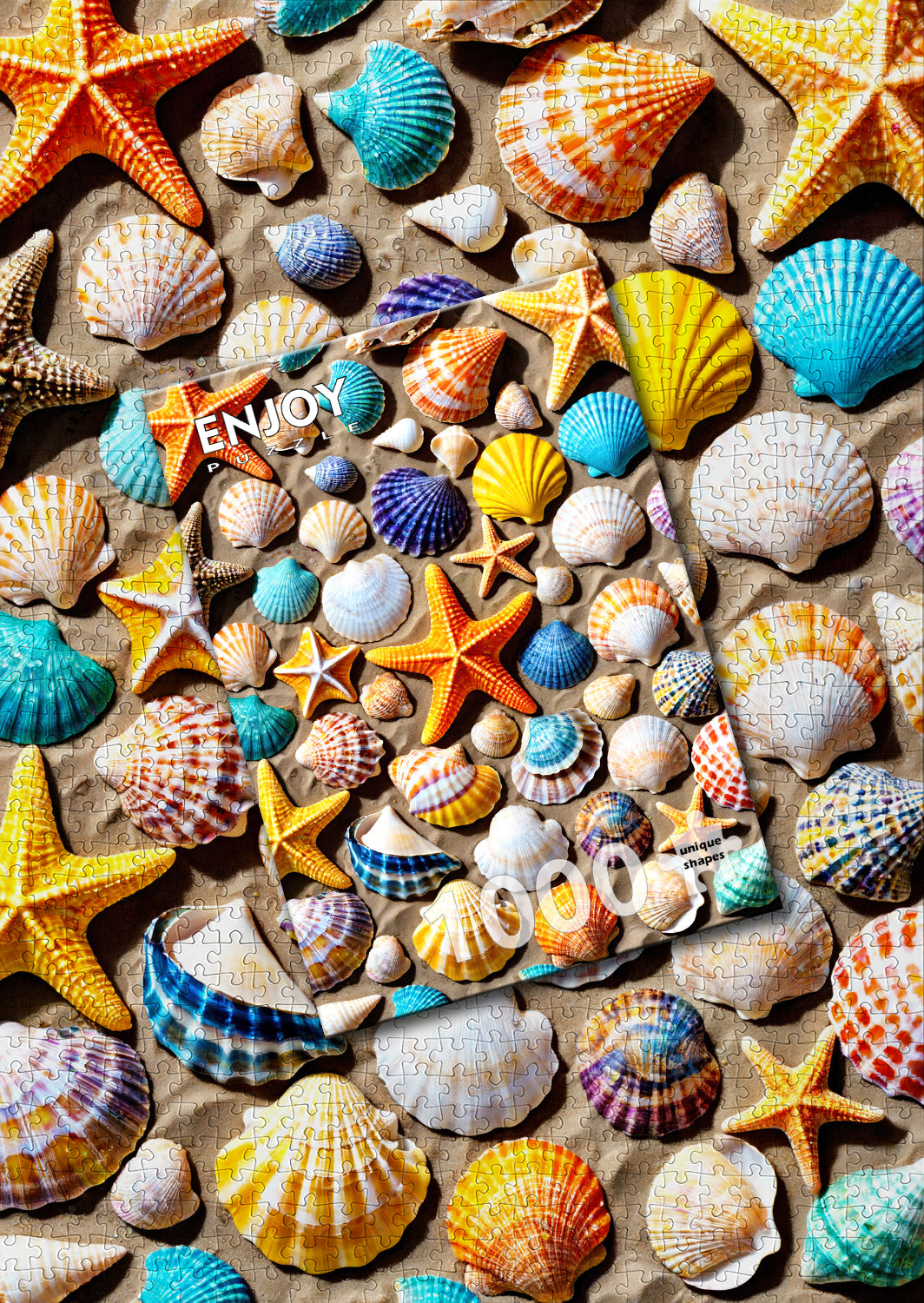 1000 Pieces Jigsaw Puzzle - Beach Treasure (2160)