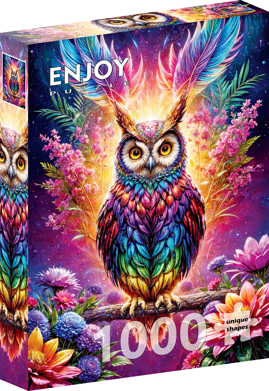 1000 Pieces Jigsaw Puzzle - Neon Owl (2161)
