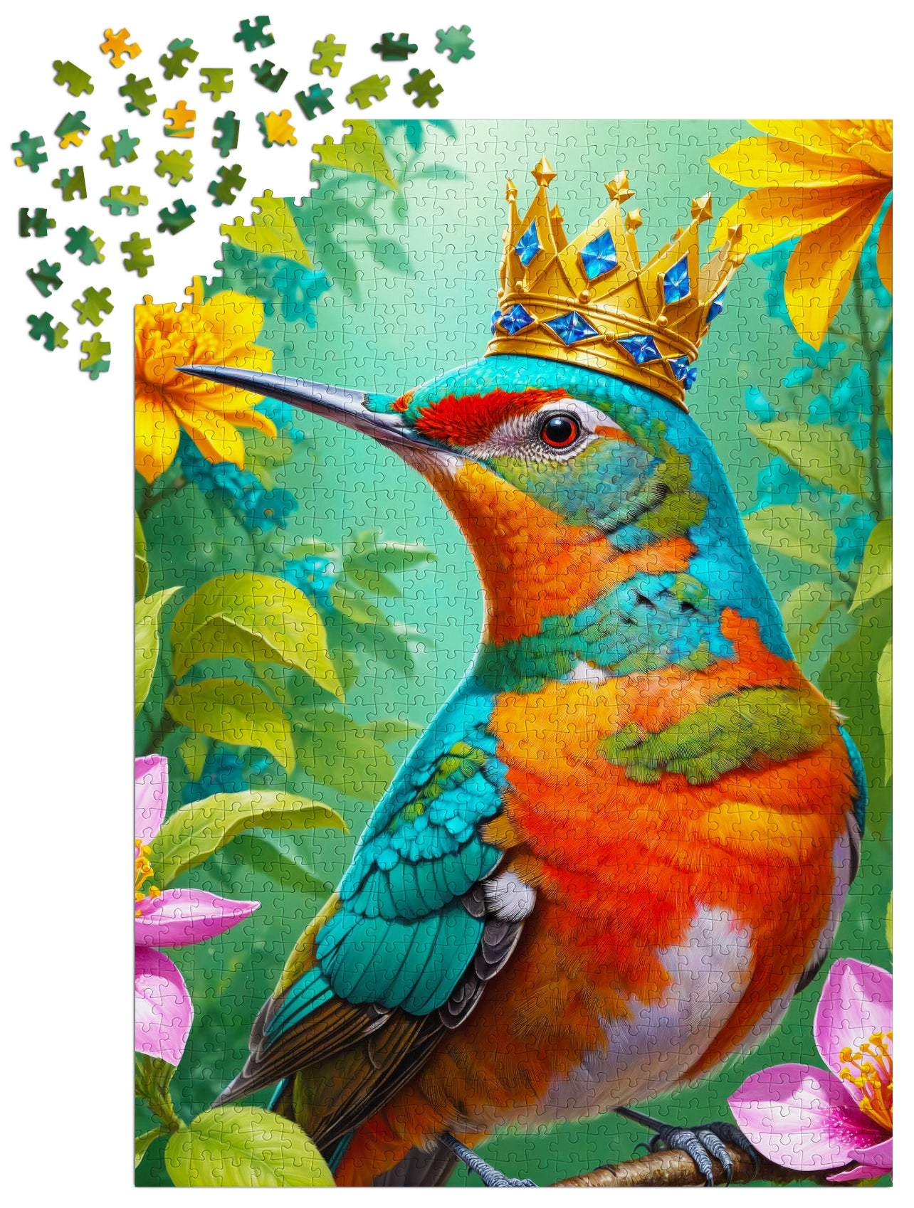 1000 Pieces Jigsaw Puzzle - The King (2163)