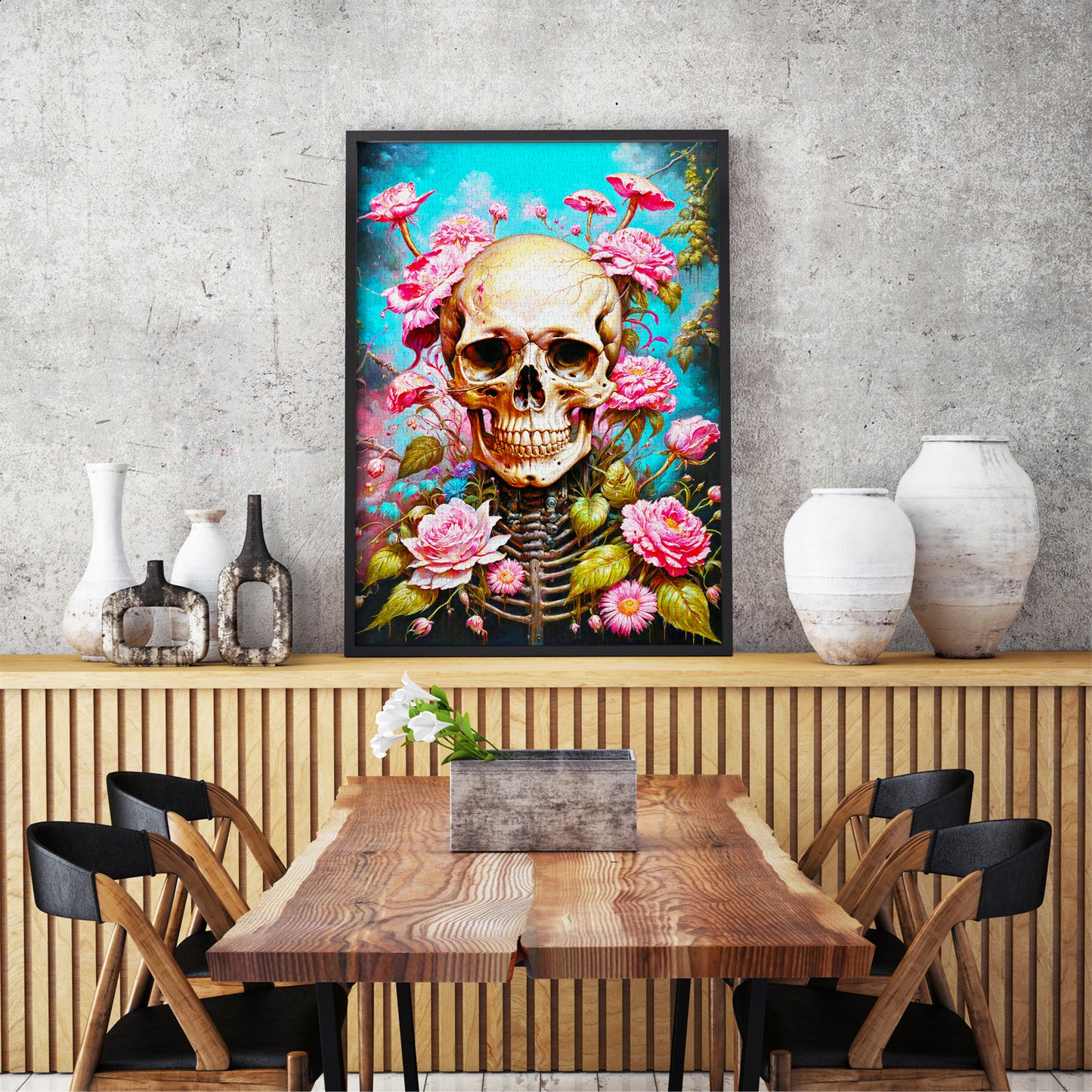 1000 Pieces Jigsaw Puzzle - Garden Skeleton (2167)