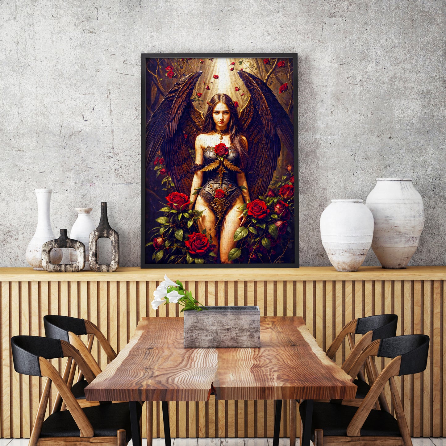 1000 Pieces Jigsaw Puzzle - Dark Angel (2170)