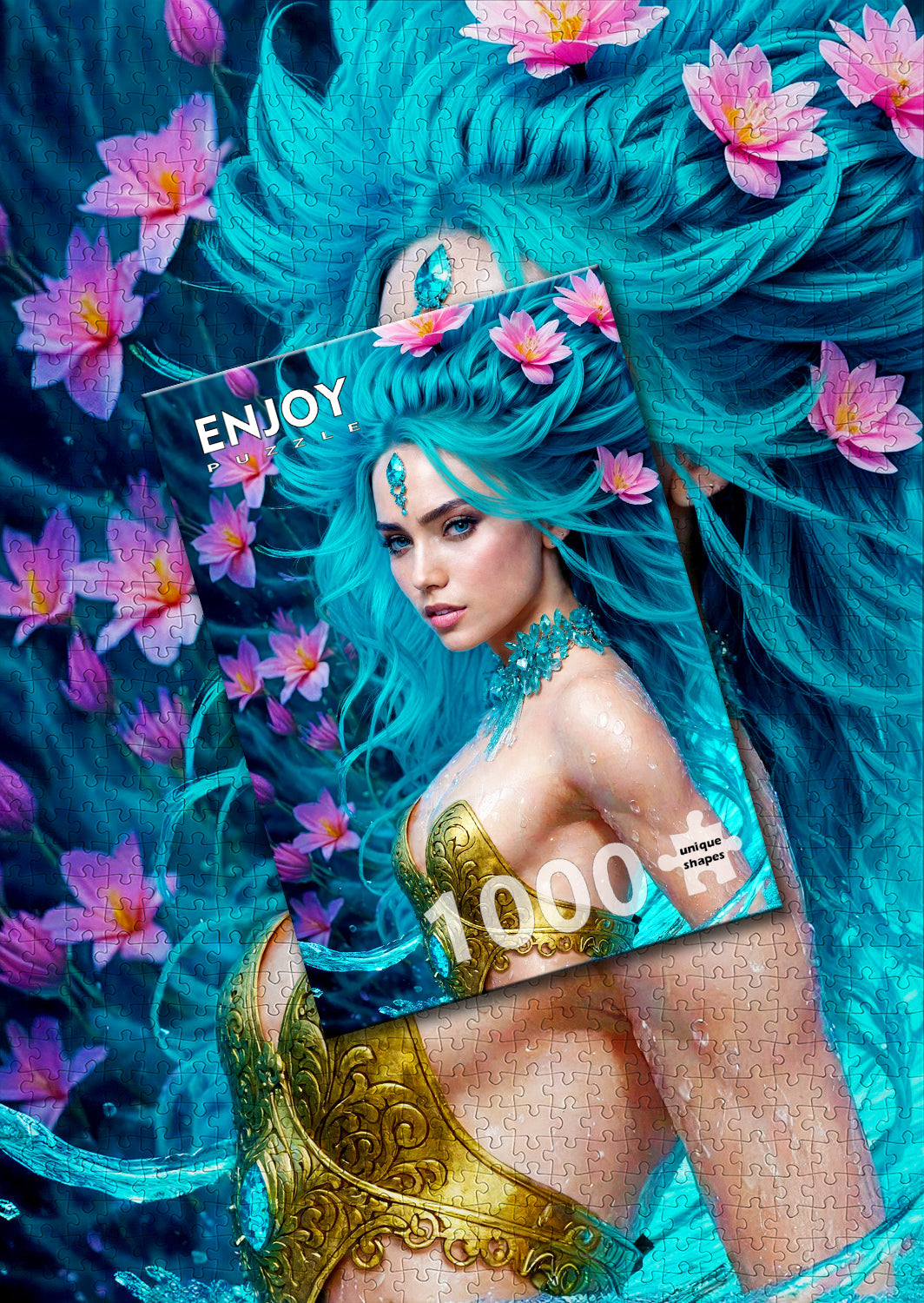 1000 Pieces Jigsaw Puzzle - Water Element (2173)