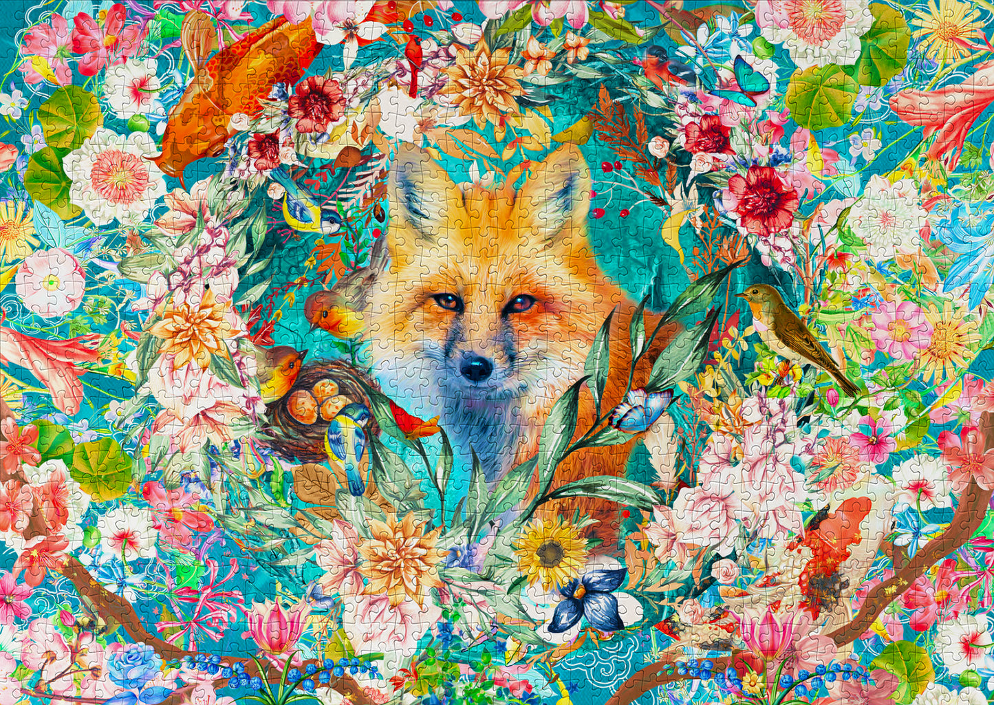 1000 Pieces Jigsaw Puzzle - Miss Foxy (2186)