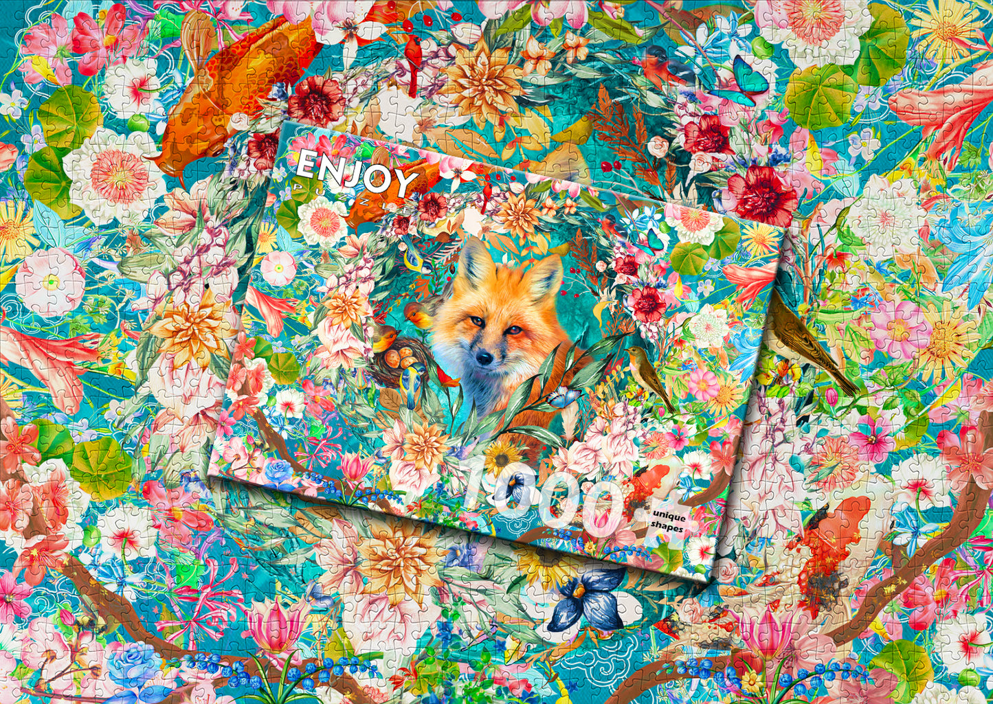 1000 Pieces Jigsaw Puzzle - Miss Foxy (2186)