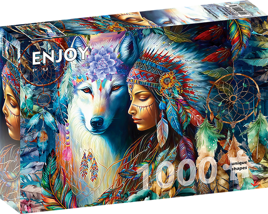 1000 Pieces Jigsaw Puzzle - Native Princess (2187)