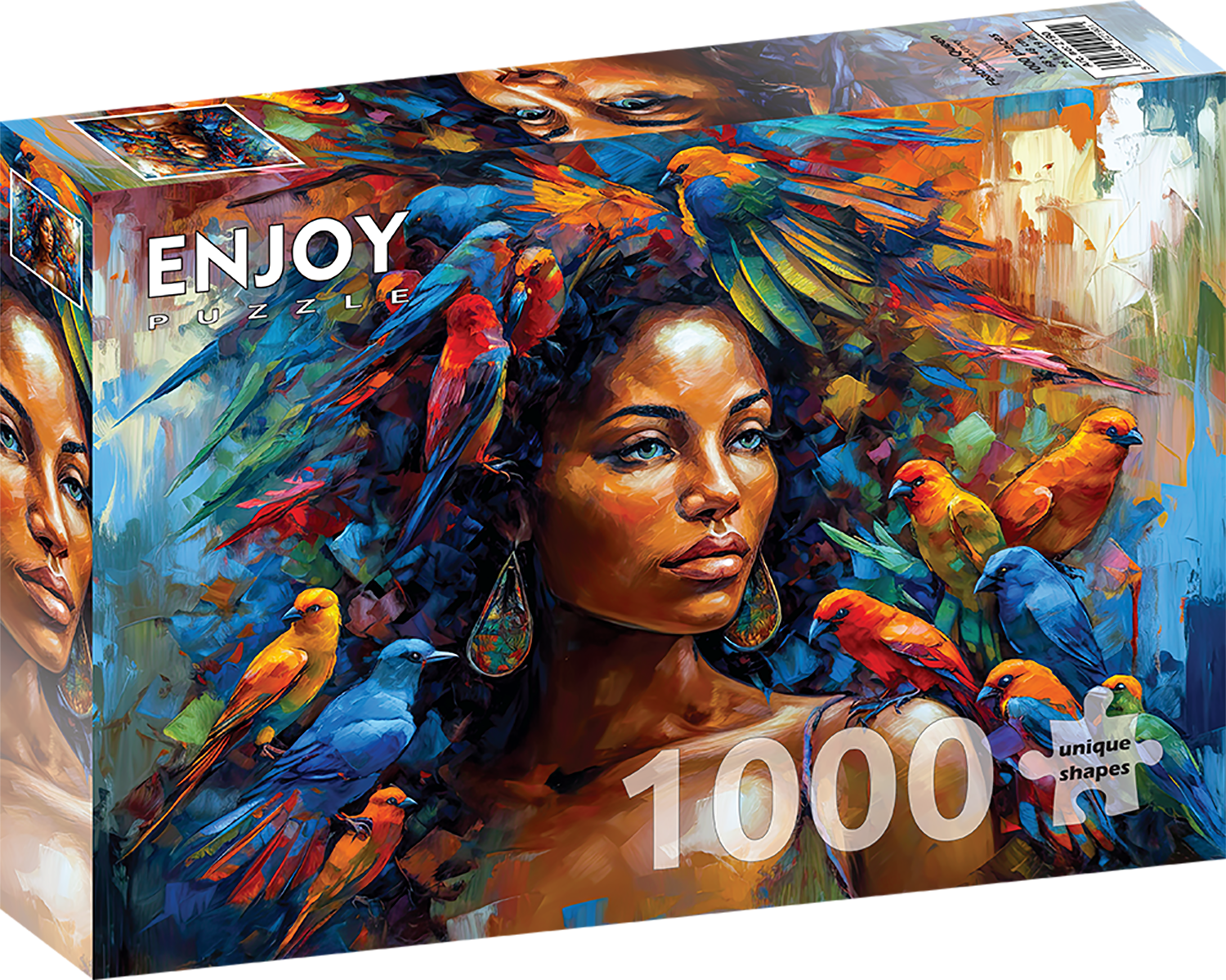 1000 Pieces Jigsaw Puzzle - Feathery Queen (2190)