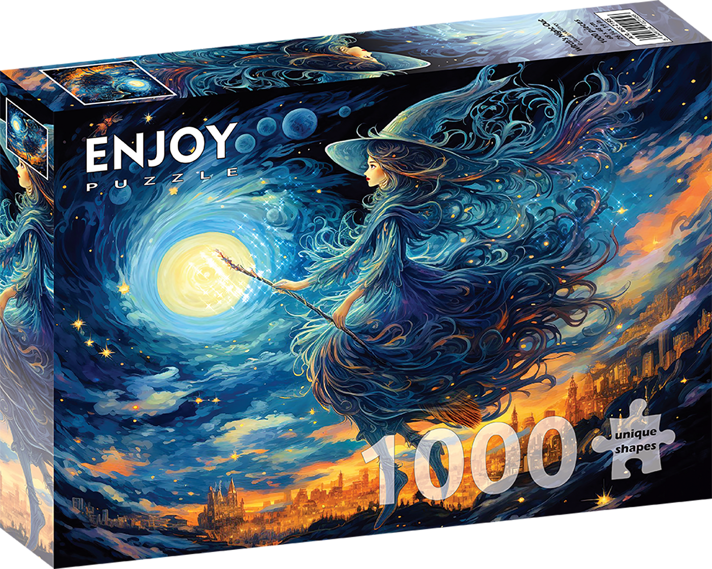 1000 Pieces Jigsaw Puzzle - Witch's Night Out (2195)