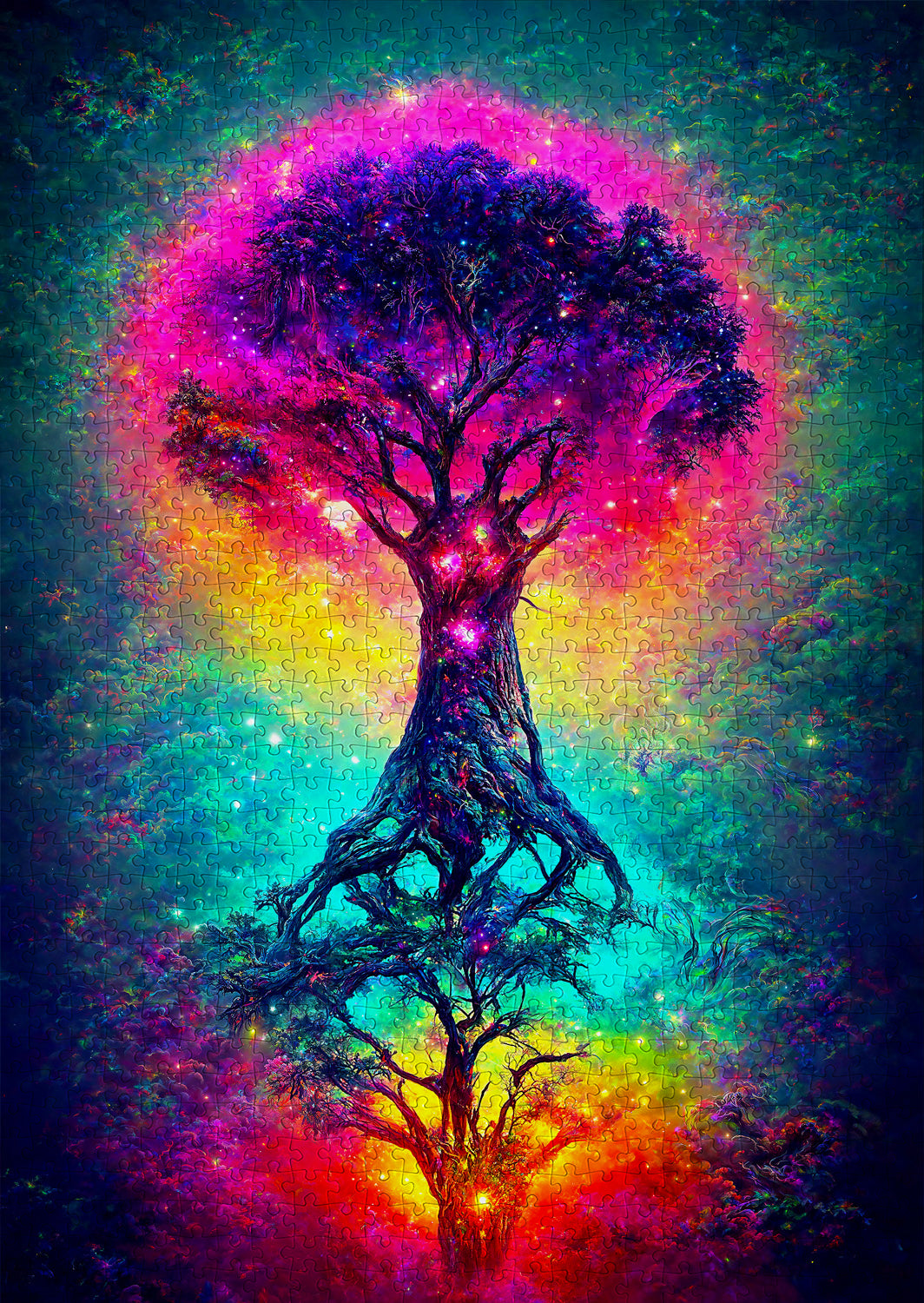 1000 Pieces Jigsaw Puzzle - Tree of the Universe (2196)