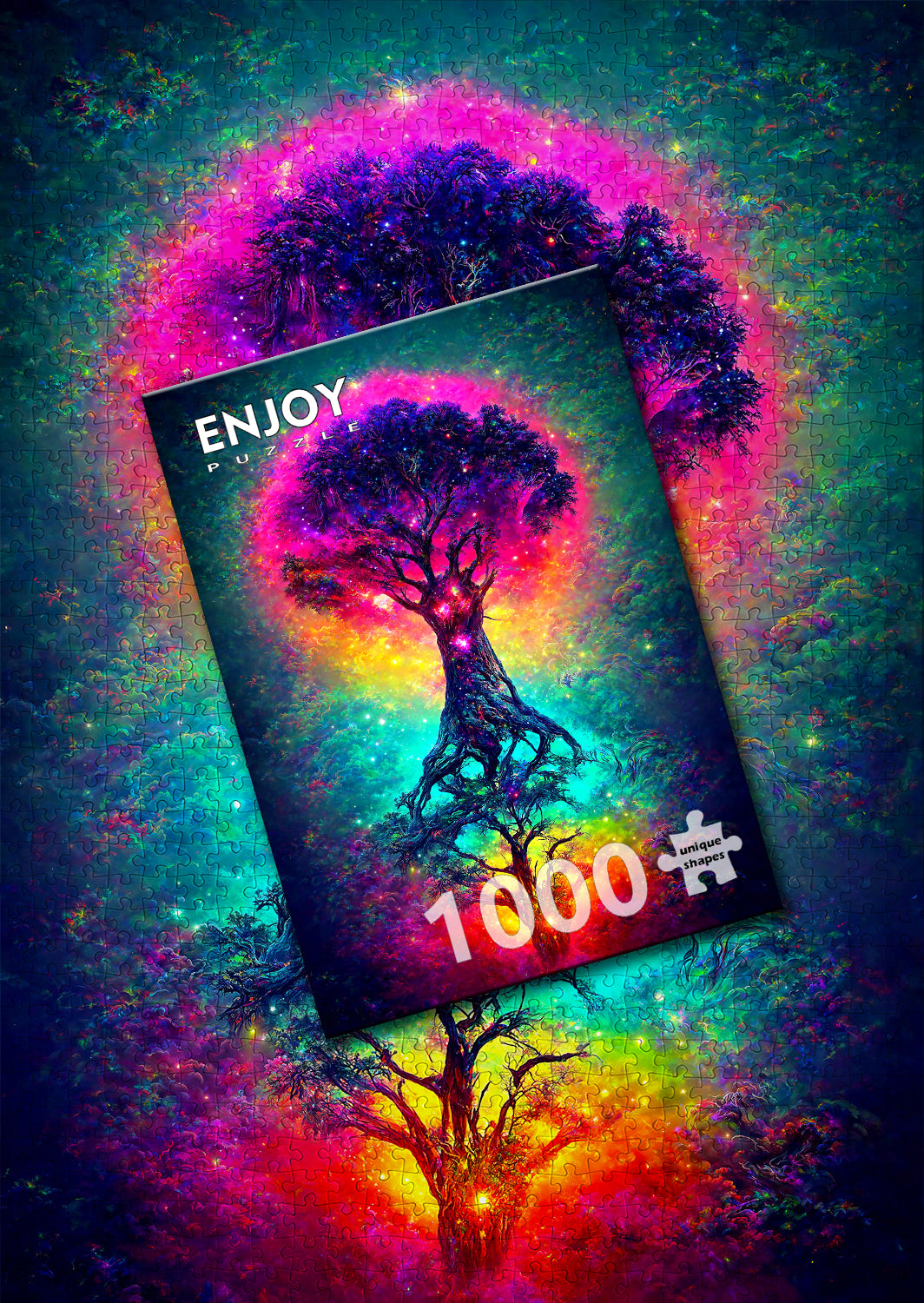 1000 Pieces Jigsaw Puzzle - Tree of the Universe (2196)