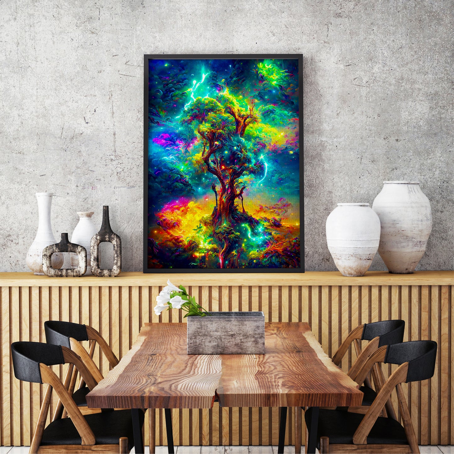 1000 Pieces Jigsaw Puzzle - Cosmic Tree of Life (2197)