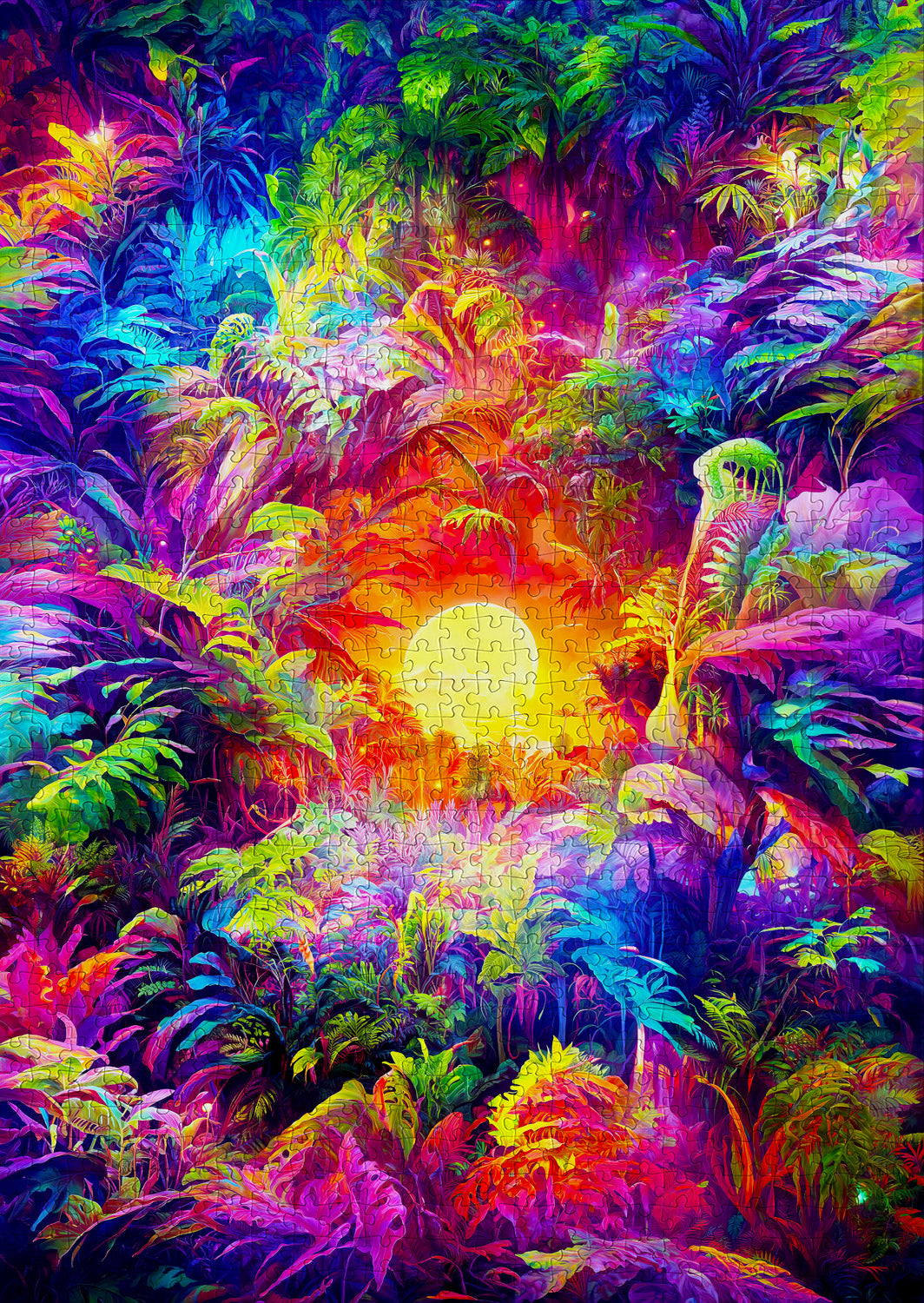 1000 Pieces Jigsaw Puzzle - Rainbow Tropic (2200)