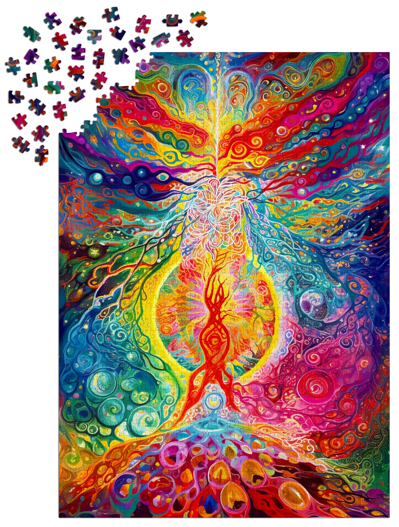 1000 Pieces Jigsaw Puzzle - Rainbow Epicenter (2201)