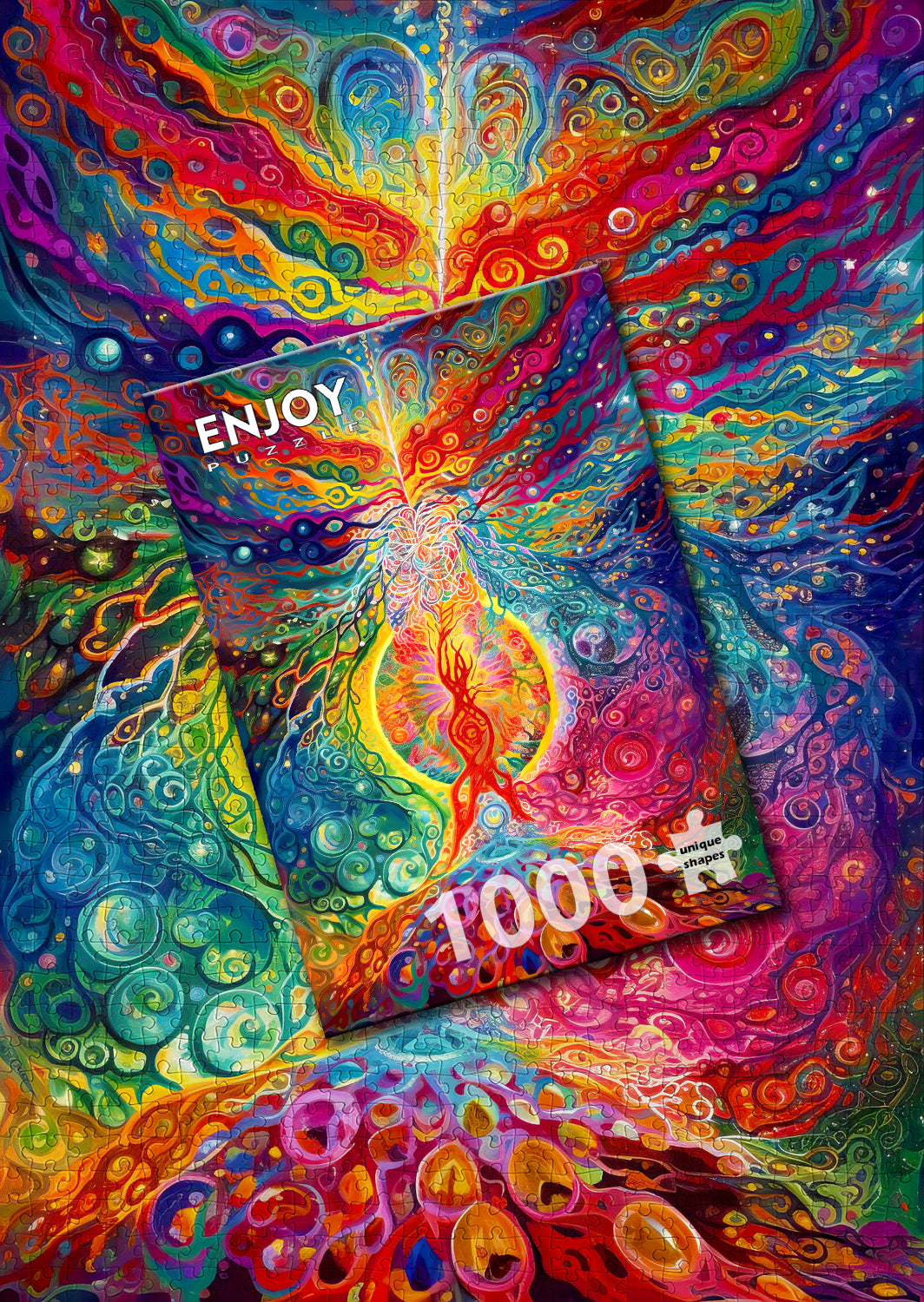 1000 Pieces Jigsaw Puzzle - Rainbow Epicenter (2201)