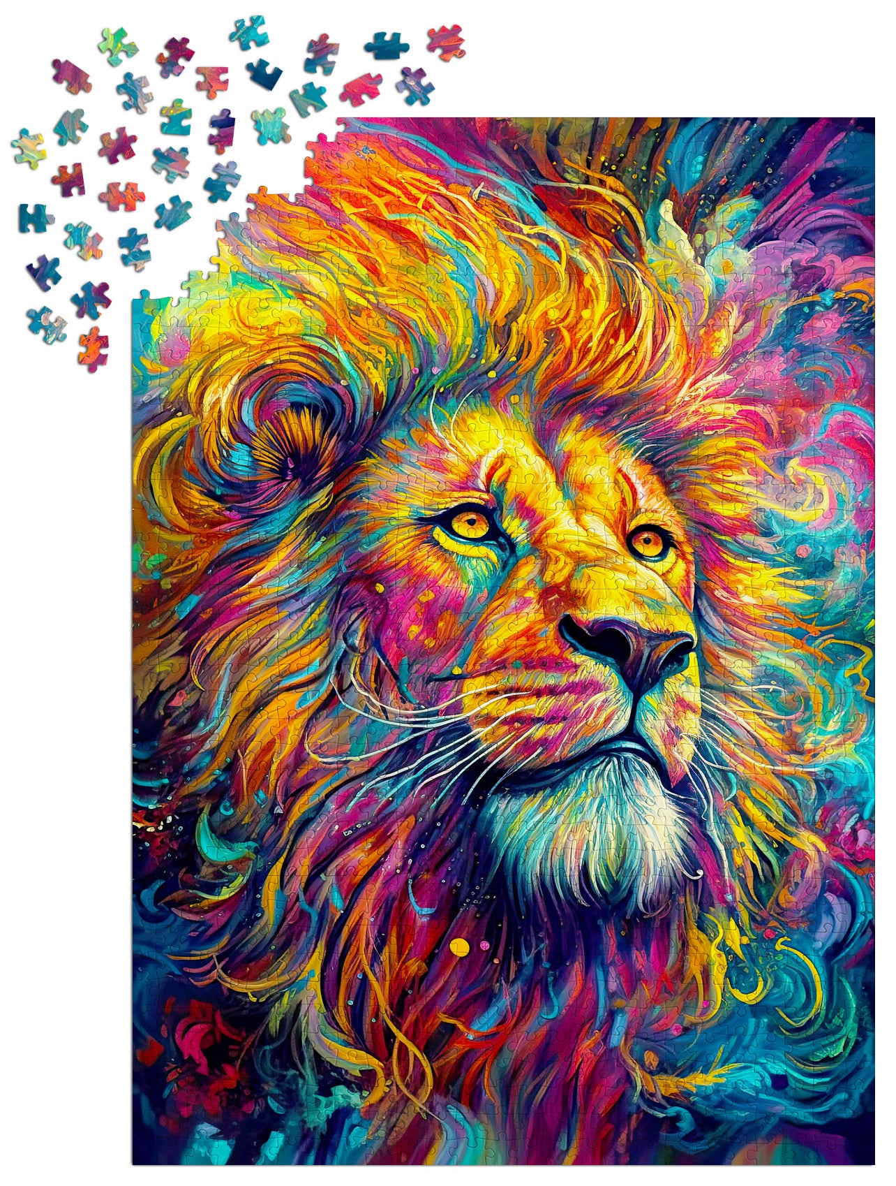 1000 Pieces Jigsaw Puzzle - Radiant King (2205)