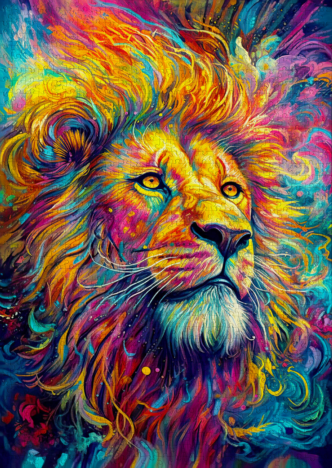1000 Pieces Jigsaw Puzzle - Radiant King (2205)