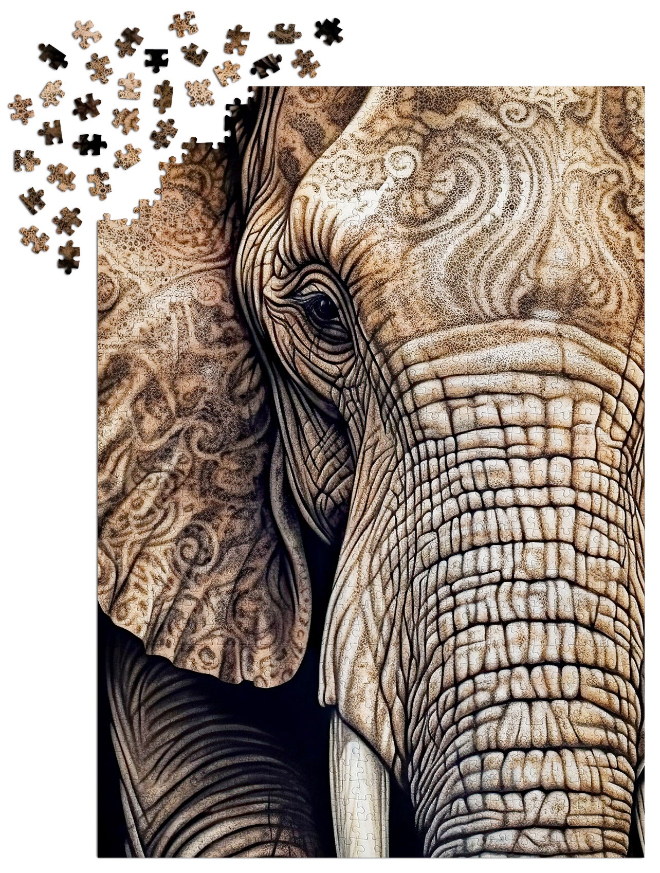 1000 Pieces Jigsaw Puzzle - Ancestral Patterns (2208)