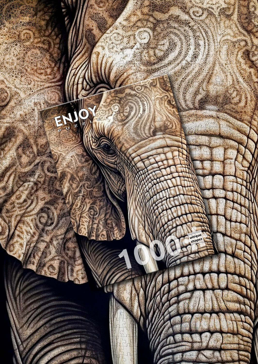 1000 Pieces Jigsaw Puzzle - Ancestral Patterns (2208)