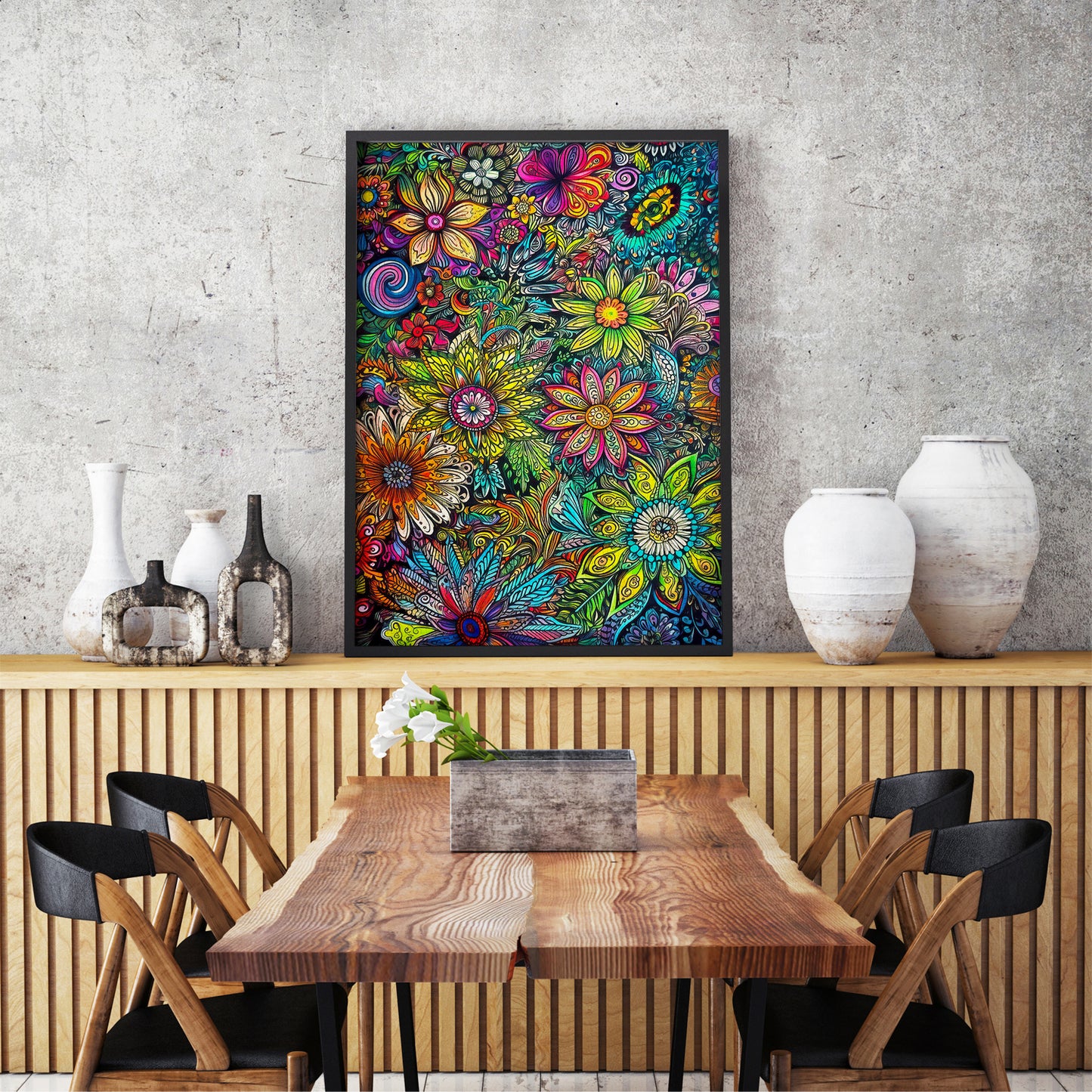1000 Pieces Jigsaw Puzzle - Flower Power (2209)