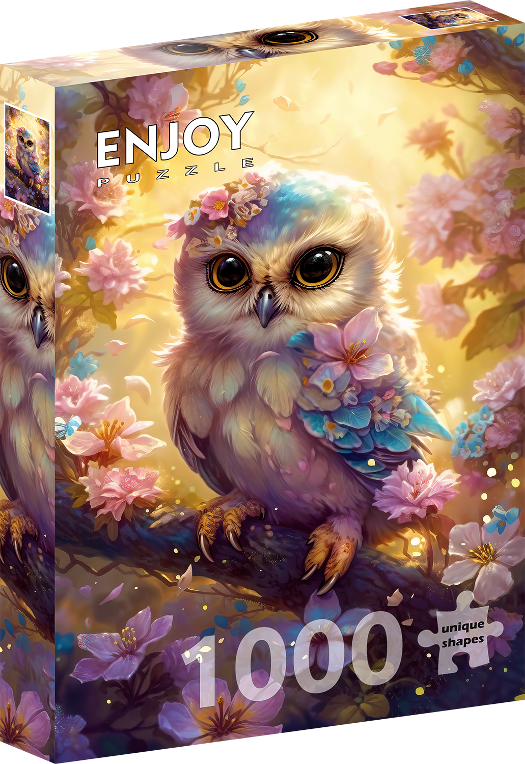 1000 Pieces Jigsaw Puzzle - Gentle Owl (2213)