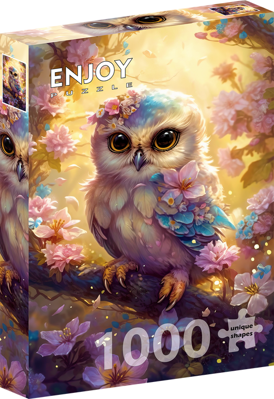 1000 Pieces Jigsaw Puzzle - Gentle Owl (2213)