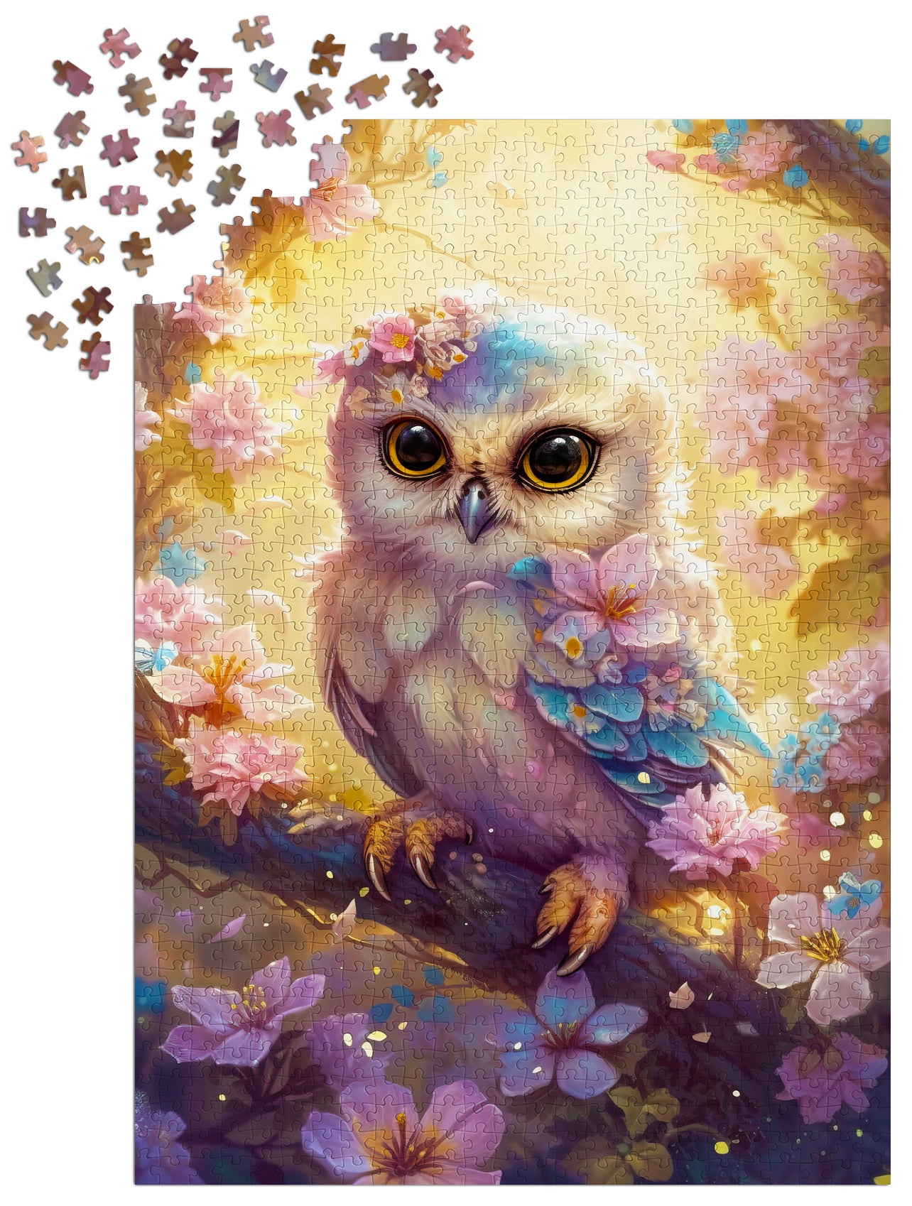 1000 Pieces Jigsaw Puzzle - Gentle Owl (2213)