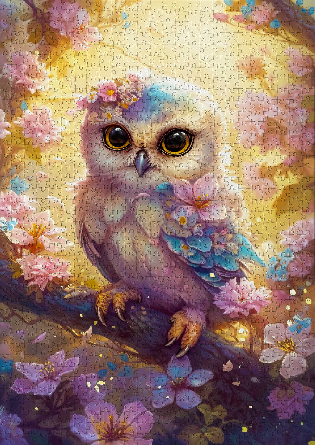 1000 Pieces Jigsaw Puzzle - Gentle Owl (2213)