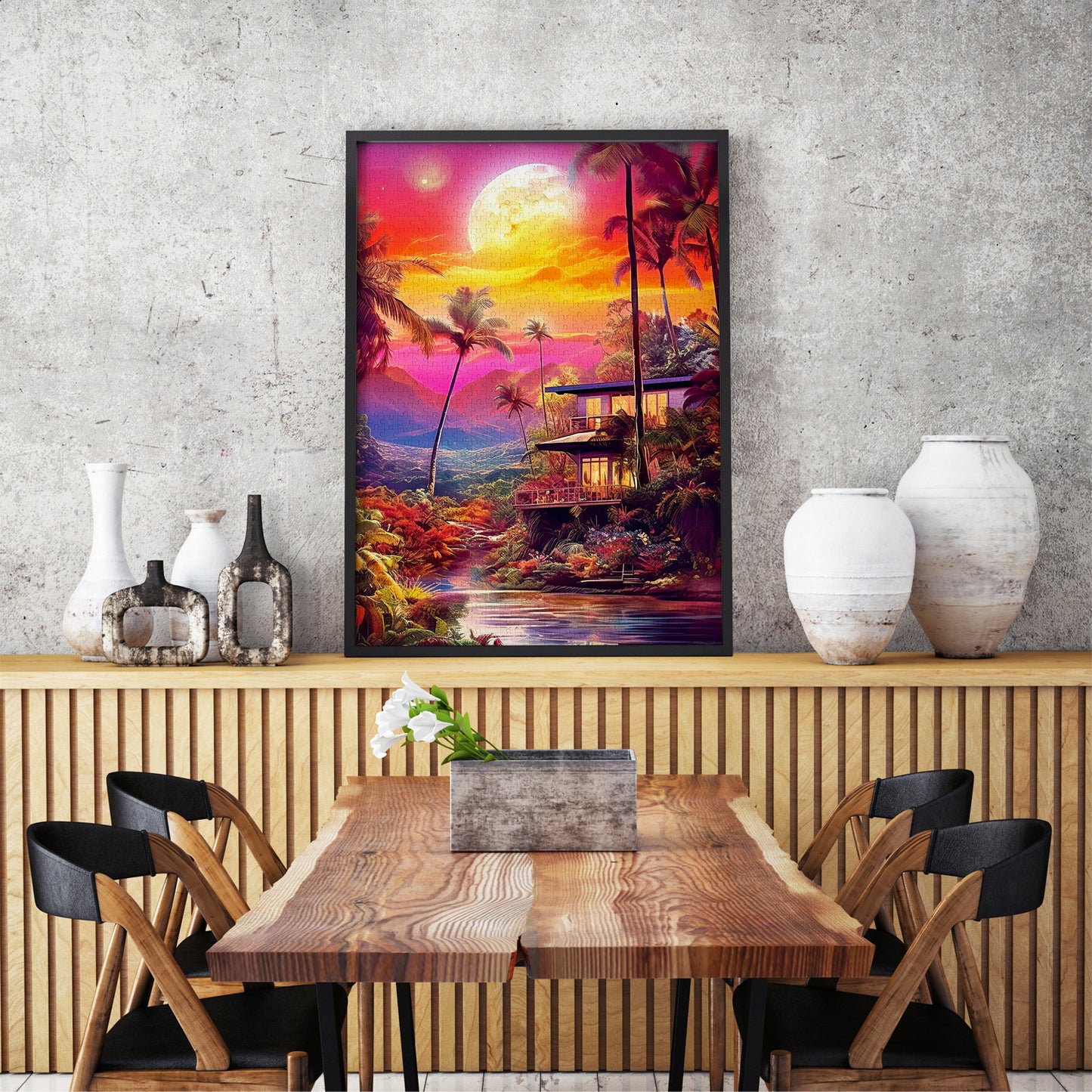 1000 Pieces Jigsaw Puzzle - Charming Twilight (2215)