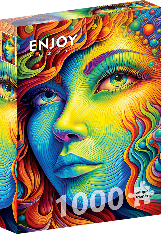 1000 Pieces Jigsaw Puzzle - Painted Lady (2217)