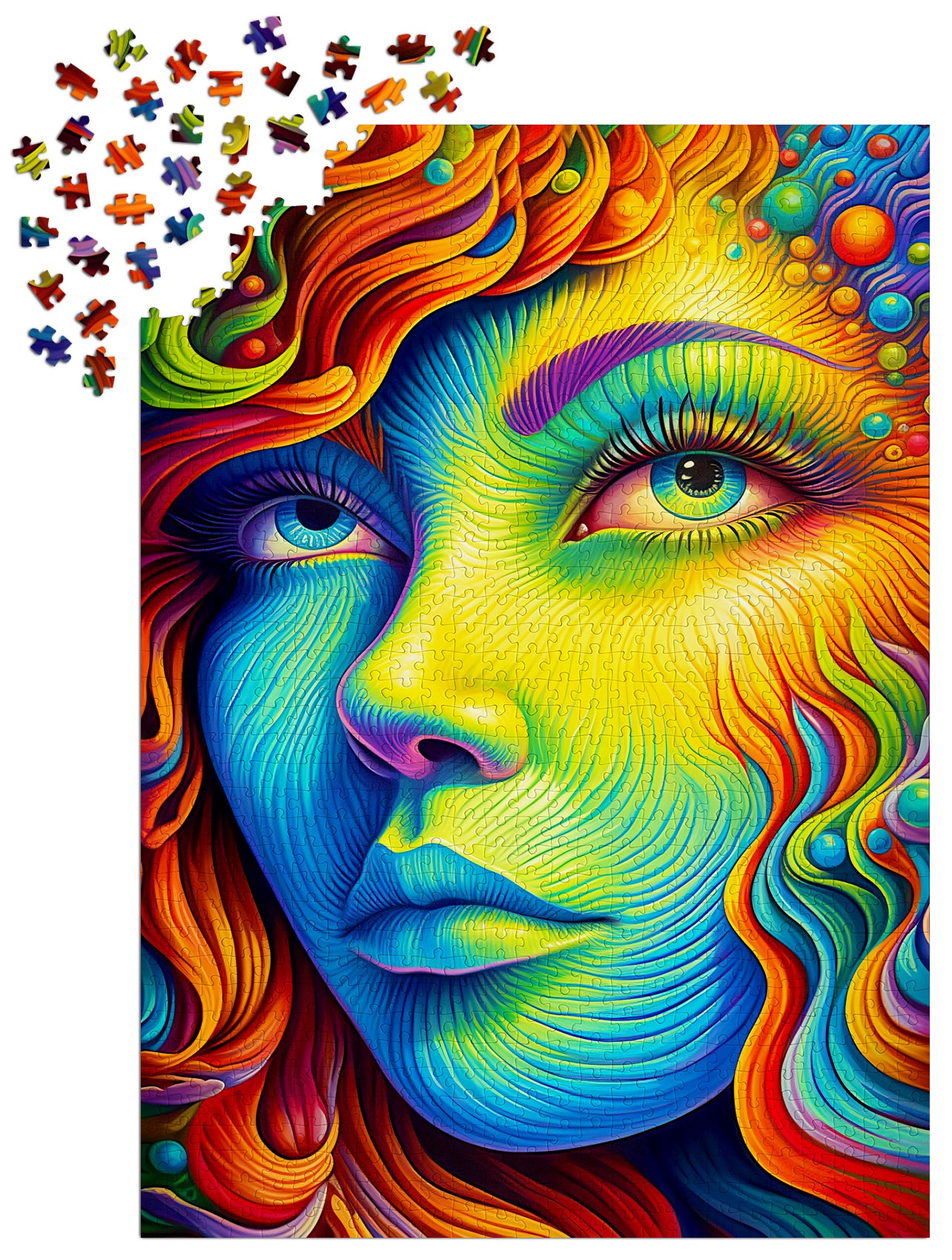 1000 Pieces Jigsaw Puzzle - Painted Lady (2217)